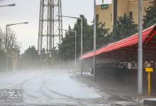 گزارش تصویری |  بارش تگرگ بهاری  و آب گرفتگی معابر دانشگاه 